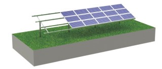 AS Steel Aluminum Solar Ground Mounting System